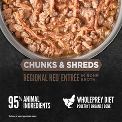 Orijen Chunks & Shreds Regional Red Wet Cat Food 85g x12