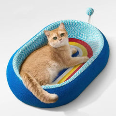 Starry Sky Deep Cat Scratchers Bed