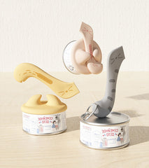 Pet Food Can Lid And One Can Spoon