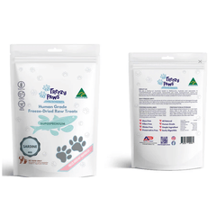 Freezy Paws Freeze-Dried Human Grade Whole Sardine Dog and Cat Treats 80g-PETROOM