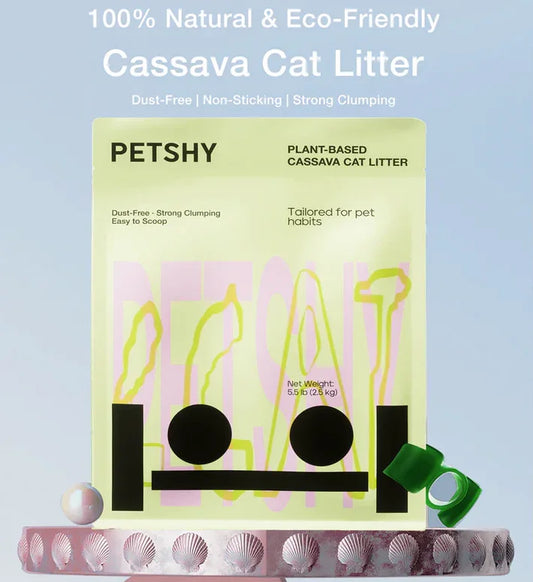 Petshy Pure Plant Pearl Cat Litter 2.5kg-Petroom