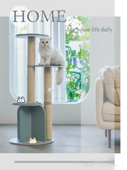 Michu Vigour Party Cat Tree - Modern Lifestyle Cat Furniture 105cm