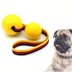 Floating Foam Dog Toy Ball with Rope – Safe & Durable Water Fetch Toy
