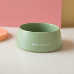 3-in-1 Ceramic Cat Bowl with Non-Slip Strip-Petroom