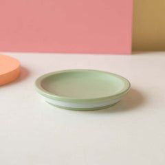 3-in-1 Ceramic Cat Bowl with Non-Slip Strip-Petroom