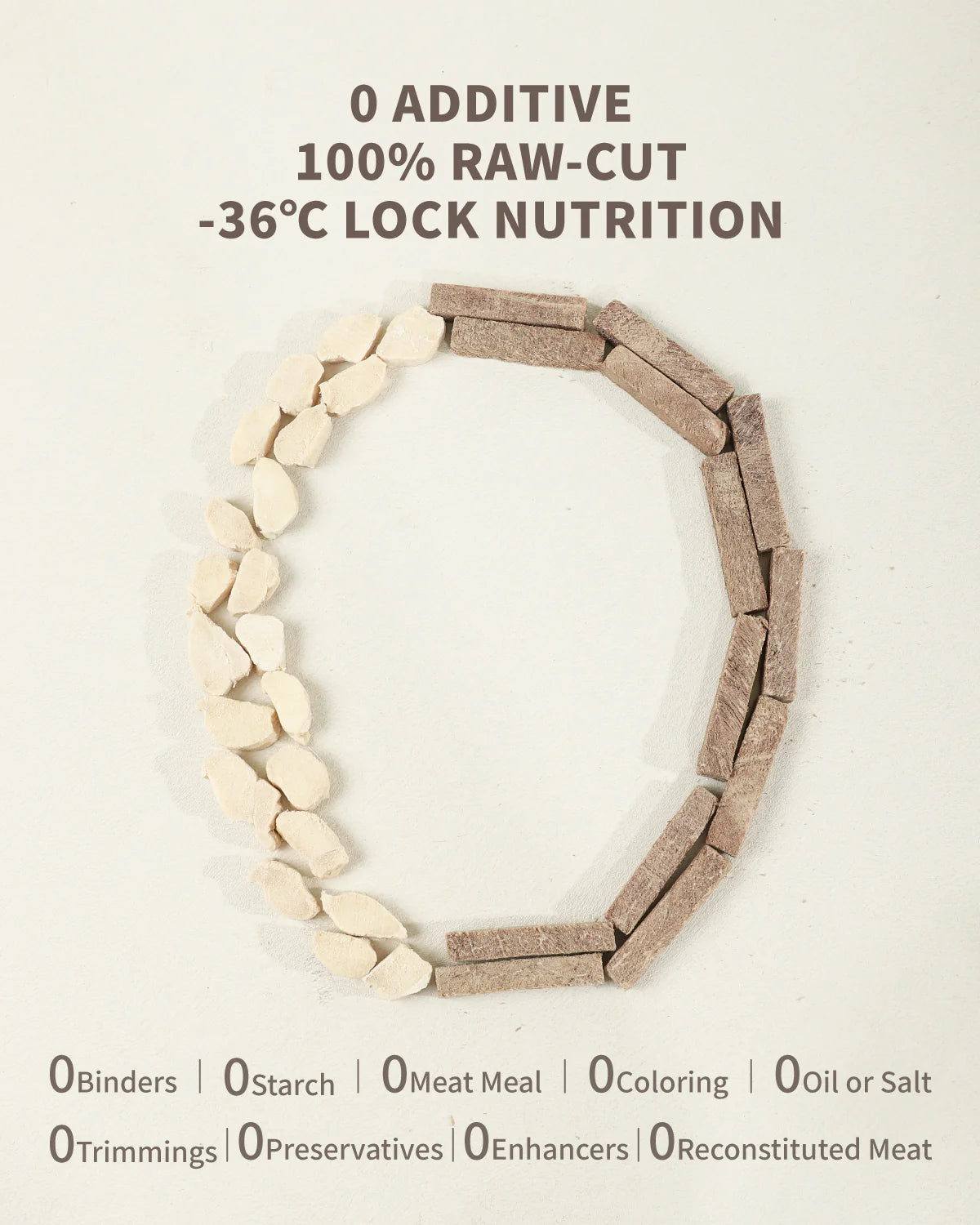 PET-EVER Freeze Dried Raw Cat & Dog Treats Natural Whole-Cut Beef Knuckle 70g-PETROOM