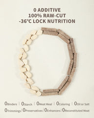 PET-EVER Freeze Dried Raw Cat & Dog Treats Natural Whole-Cut Beef Knuckle 70g-PETROOM