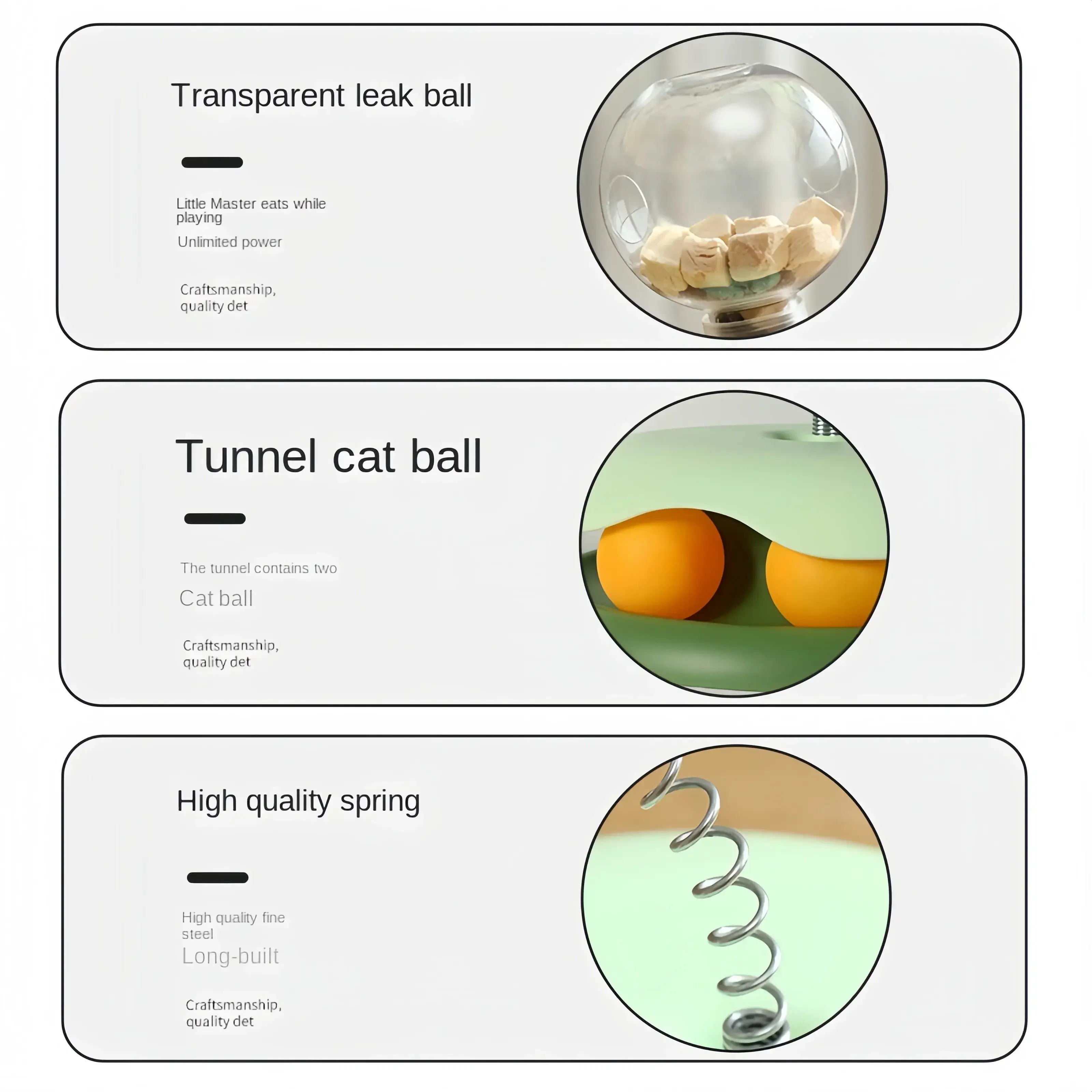 Interactive Pet Slow Feeder Toy Ball-Petroom
