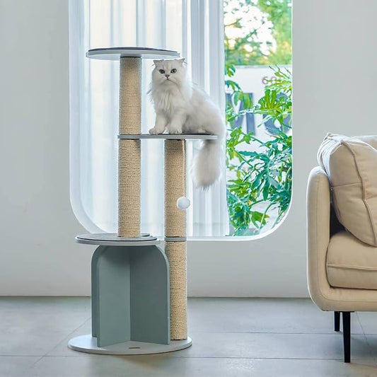 Michu Vigour Party Cat Tree - Modern Lifestyle Cat Furniture 105cm