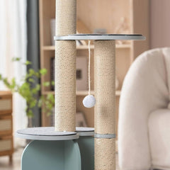 Michu Vigour Party Cat Tree - Modern Lifestyle Cat Furniture 105cm
