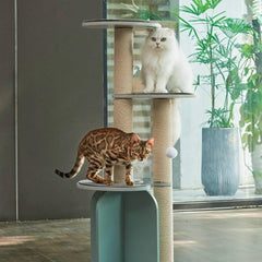 Michu Vigour Party Cat Tree - Modern Lifestyle Cat Furniture 105cm