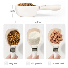 Digital Pet Food Scoop - High-Precision Electronic Scale