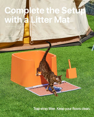 Michu XXL Size Deluxe Extra Large Cat Litter Box - 5 Colors