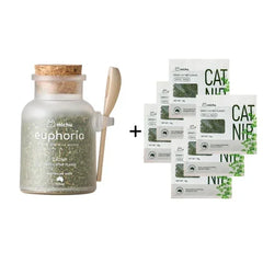 Michu Euphoria Dried Catnip Flakes for Cats 100ml | Natural Catnip for Enrichment Alongside Freeze Dried Cat Treats