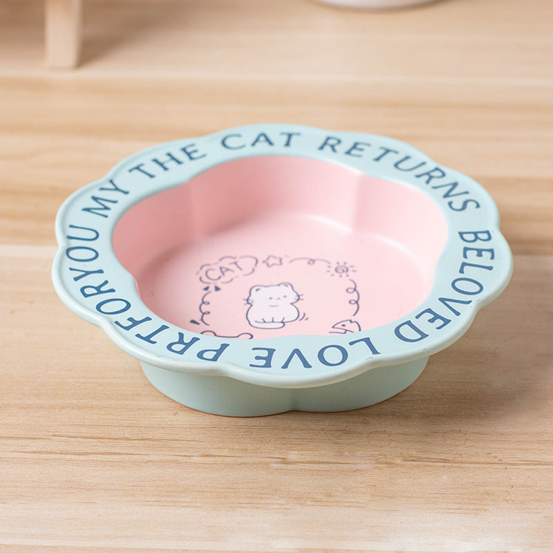 Scallop Ceramic Pet Bowl Durable & easy-to-clean Scallop Ceramic Pet Bowl Durable & easy-to-clean