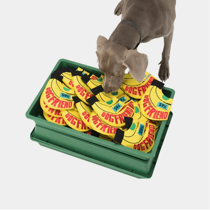 Banana-Shaped Dog Flying Disc Interactive Outdoor Training Toy For Dogs-Petroom