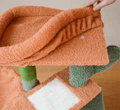 Cactus Cat Tree House Multi Level Condo Scratching Post-Petroom