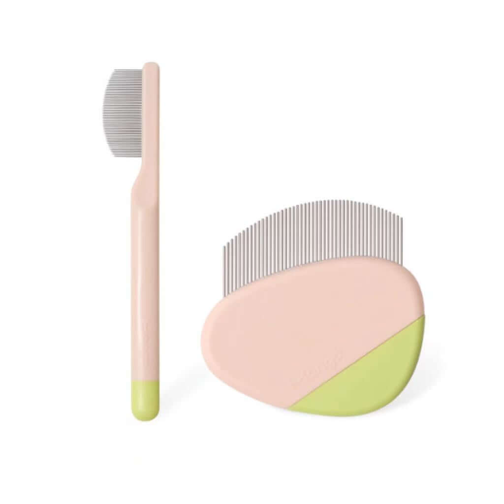 Cat Grooming Comb Set – Face Comb, Press Comb & Multi-Purpose Grooming Comb-Petroom