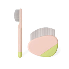 Cat Grooming Comb Set – Face Comb, Press Comb & Multi-Purpose Grooming Comb-Petroom