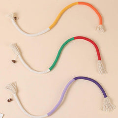 Cat Rope Toy – 70cm Catnip Chew Rope with Silvervine Fruit-Petroom