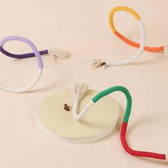 Cat Rope Toy – 70cm Catnip Chew Rope with Silvervine Fruit-Petroom