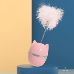 Cat Toy with Bell Feather – Interactive Cat Stick for Cats-Petroom