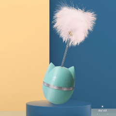 Cat Toy with Bell Feather – Interactive Cat Stick for Cats-Petroom