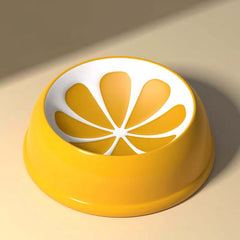 Ceramic Bowl Fruit Shape Pineapple Strawberry Lemon Pet Bowl-Petroom