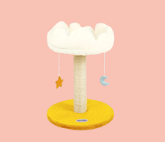 Cloud Cat Scratching Post With Bed-Petroom