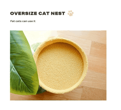 Coconut Cat Tree Tower Scratching Post Toys-Petroom