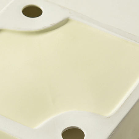 Cute Cheese-Shaped Ceramic Cat Bowl Yellow-Petroom