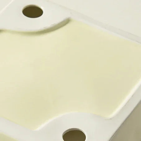 Cute Cheese-Shaped Ceramic Cat Bowl Yellow-Petroom