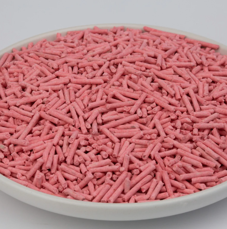 Cute Tabby Tofu Cat Litter Honey Peach 2.5KG-Petroom