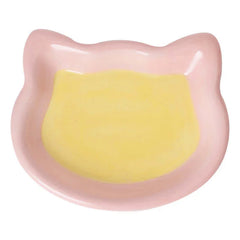 Cute ceramic pet non-slip food bowls in various shapes-Petroom
