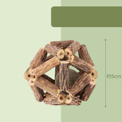 Dental Chew Catnip Cat Toy Ball-Petroom