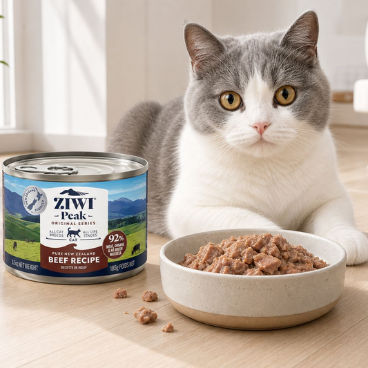 Ziwi Peak Wet Cat Food Beef Cans