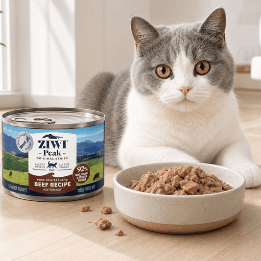 Ziwi Peak Wet Cat Food Beef Cans
