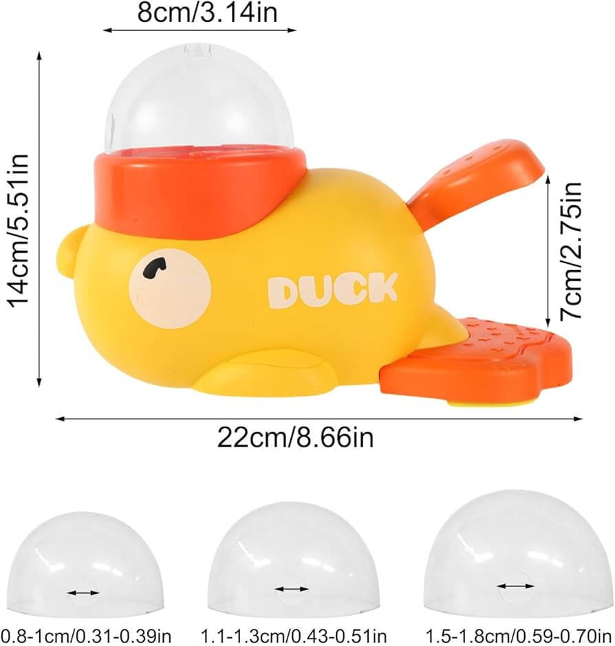 Duck-Shaped Interactive Feeder & Puzzle Cat Toy For Cats&Dog-PETROOM