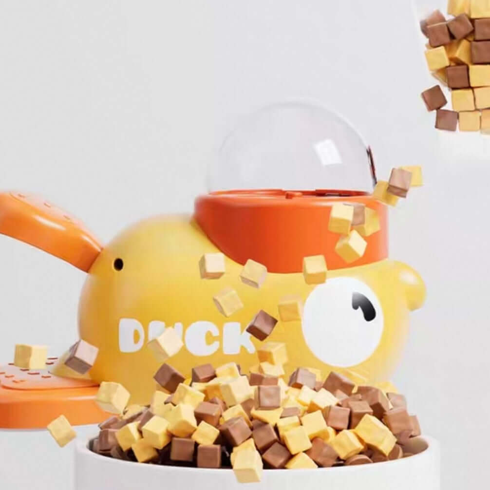 Duck-Shaped Interactive Feeder & Puzzle Cat Toy For Cats&Dog-PETROOM