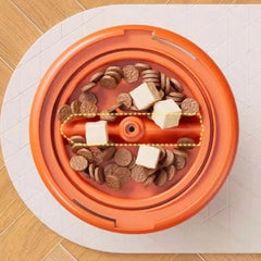 Duck-Shaped Interactive Feeder & Puzzle Cat Toy For Cats&Dog-PETROOM