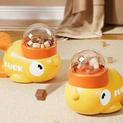 Duck-Shaped Interactive Feeder & Puzzle Cat Toy For Cats&Dog-PETROOM