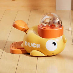 Duck-Shaped Interactive Feeder & Puzzle Cat Toy For Cats&Dog-PETROOM
