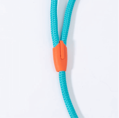 Durable Cotton Nylon Pet Rope Leash – Adjustable Slip Lead with Metal Ring-Petroom