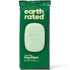 Earth Rated unscented dog wipes for pet grooming, 60 count