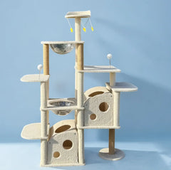Ella's Castle Super Large Cat Tree -9 Tiers, Height 173cm-Petroom