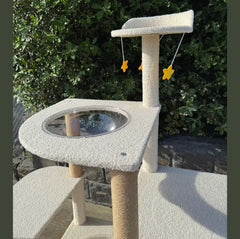 Ella's Castle Super Large Cat Tree -9 Tiers, Height 173cm-Petroom