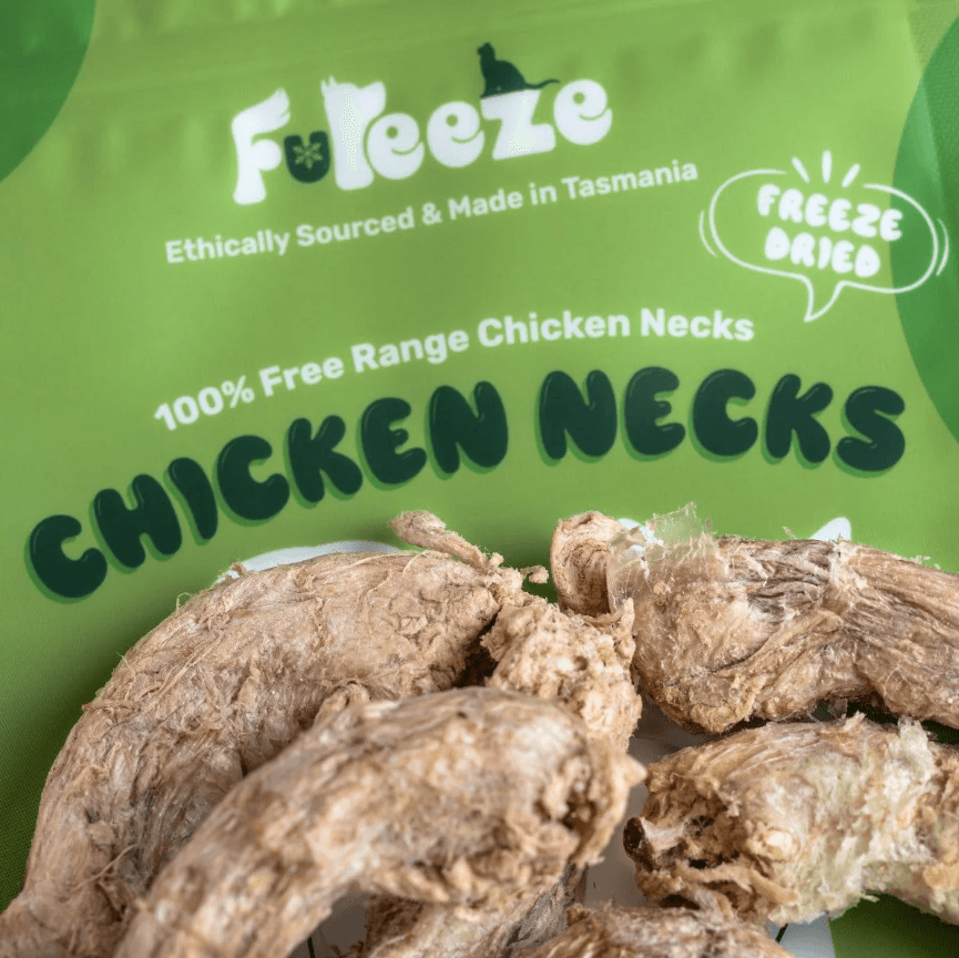 FUREEZE Freeze Dried Free Range Chicken Necks 50g-Petroom