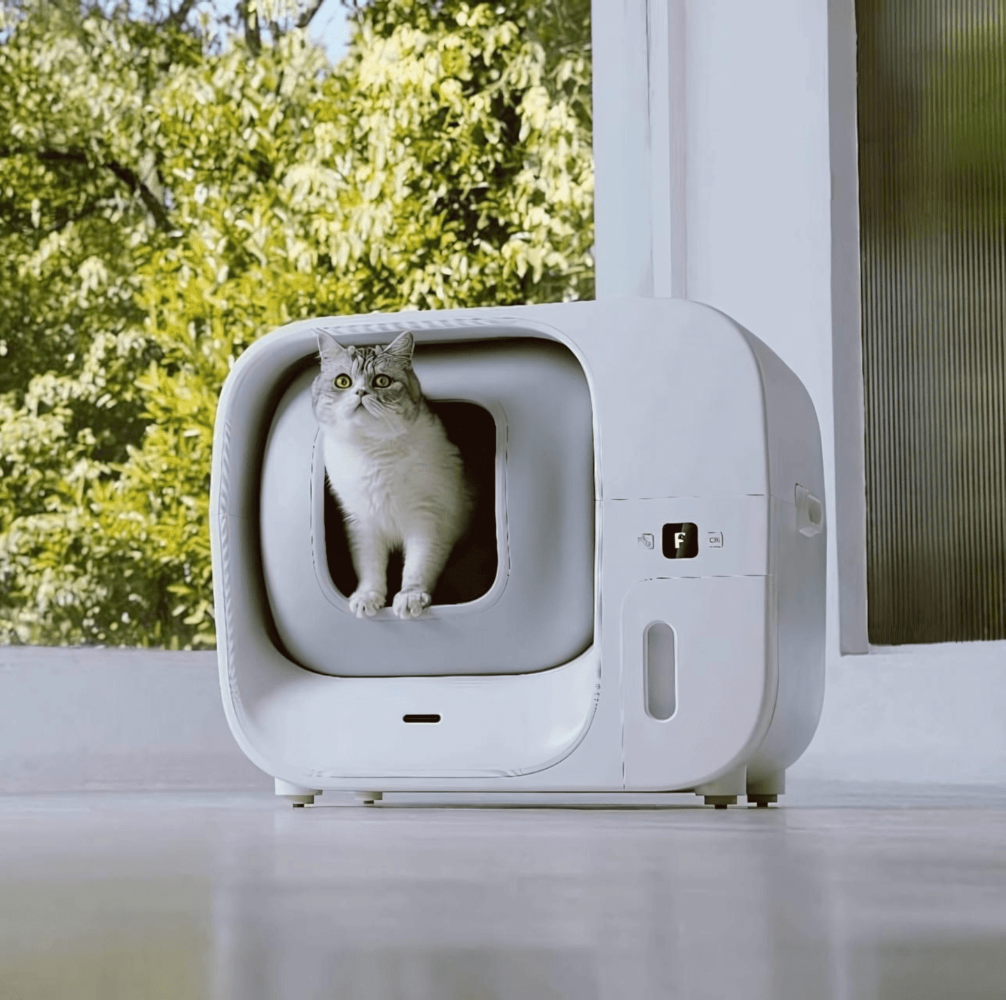 Furbulous Smart Cat Litter Box (Updated version) - Automatic Self-Cleaning with App Control and Remote Monitoring-Petroom Furbulous Smart Cat Litter Box (Updated version) - Automatic Self-Cleaning with App Control and Remote Monitoring-Petroom