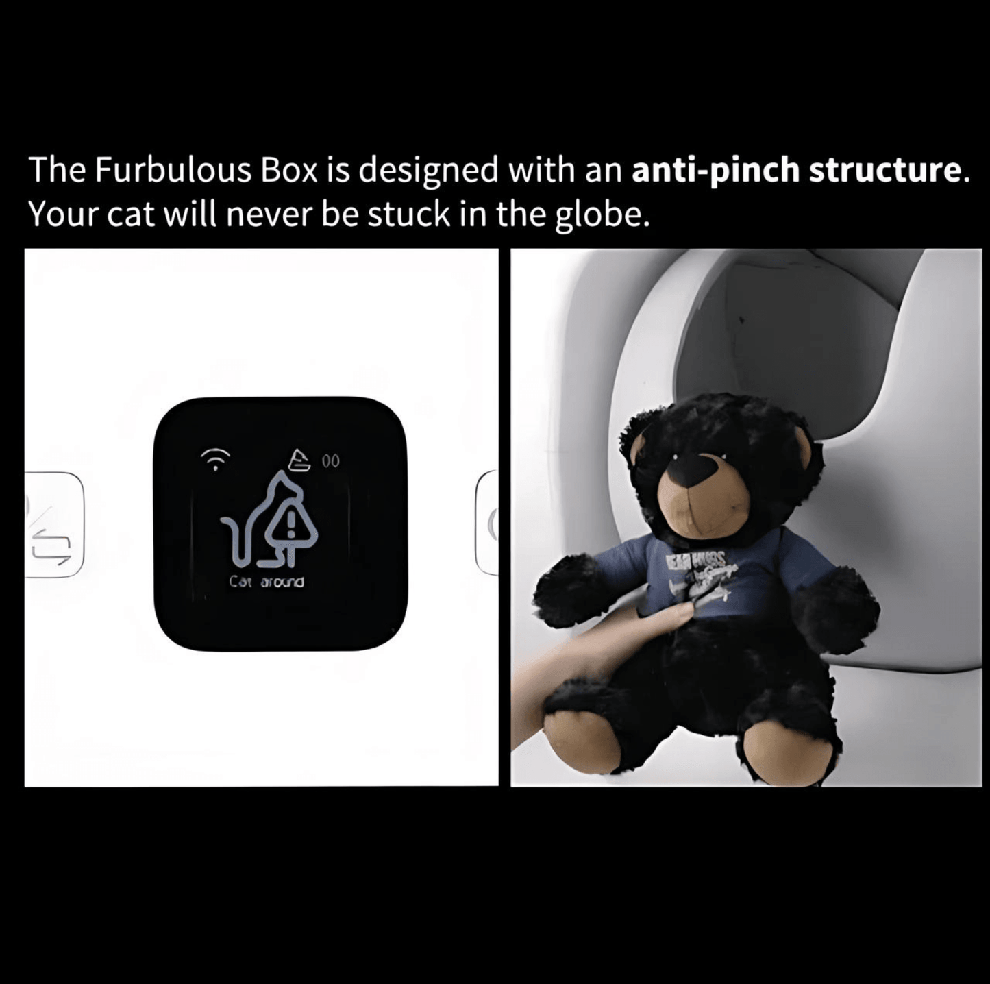Furbulous Smart Cat Litter Box (Updated version) - Automatic Self-Cleaning with App Control and Remote Monitoring-Petroom Furbulous Smart Cat Litter Box (Updated version) - Automatic Self-Cleaning with App Control and Remote Monitoring-Petroom
