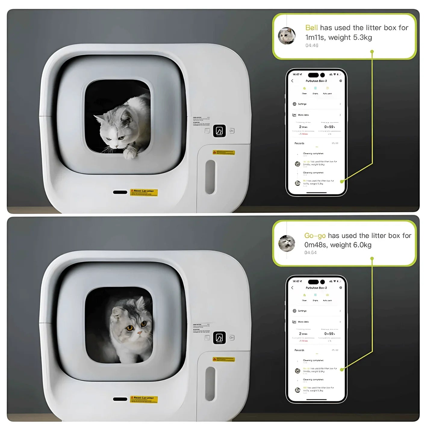 Furbulous Smart Cat Litter Box (Updated version) - Automatic Self-Cleaning with App Control and Remote Monitoring-Petroom